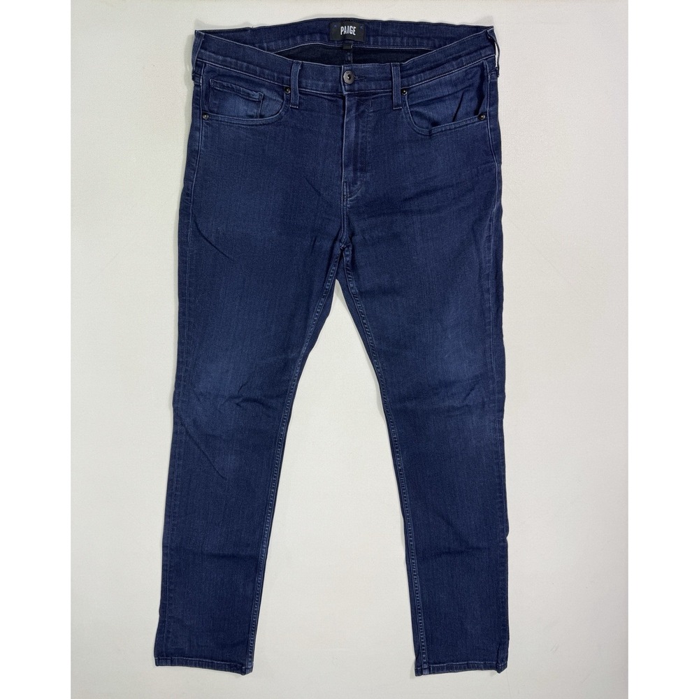 Paige Jeans Lennox Mens 34 (35x32) Slim Fit Stretch Denim Modern City Casual